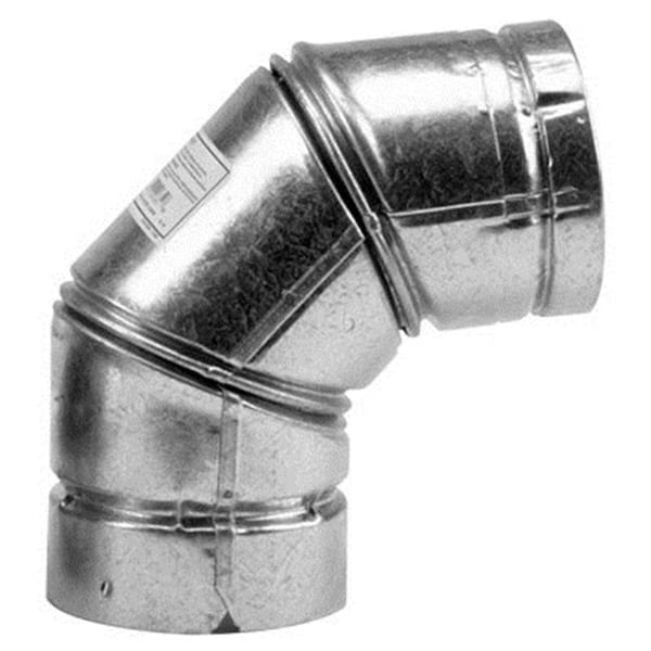 Selkirk Corporation Selkirk 154828 4 in. 90 deg Steel Elbow 154828 - main